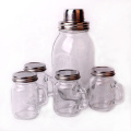 Factory Direct 28oz 860ml bar tools glass mason jar bartender cocktail shaker bar tools set